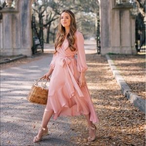 Gal Meets Glam Pink Jennifer Dress Sz 18